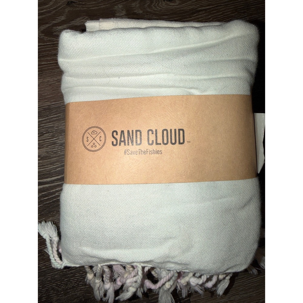 Sand Cloud XL Towel Turkish Cotton Fringed Tie Dye Pastel Tie Dye XL Towel